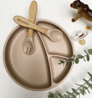 Set de repas personnalisé nude
