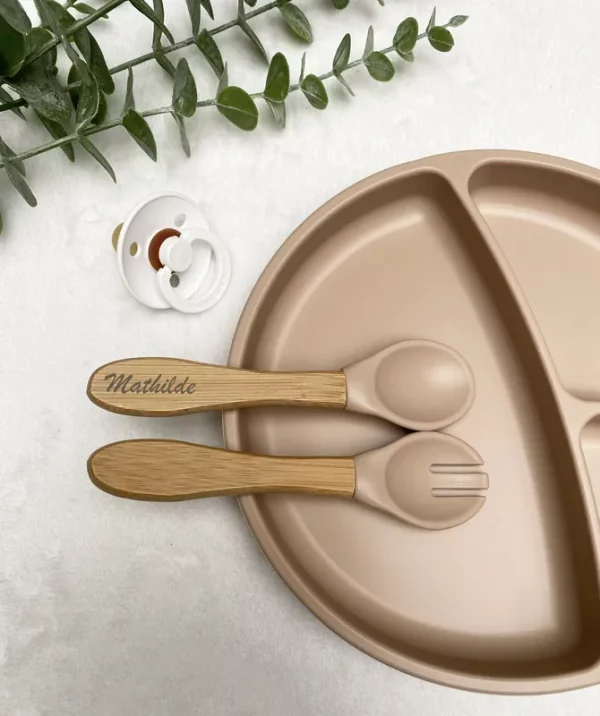 Set de repas personnalisé nude – Image 2