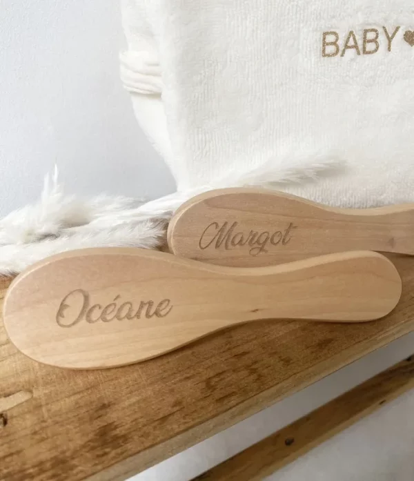 Brosse pour bébé personnalisée – Image 3