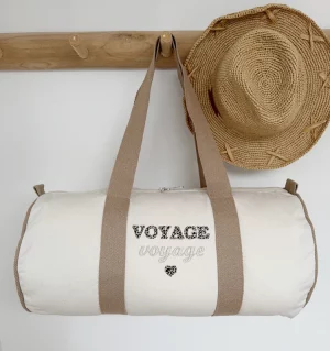 Sac polochon en coton