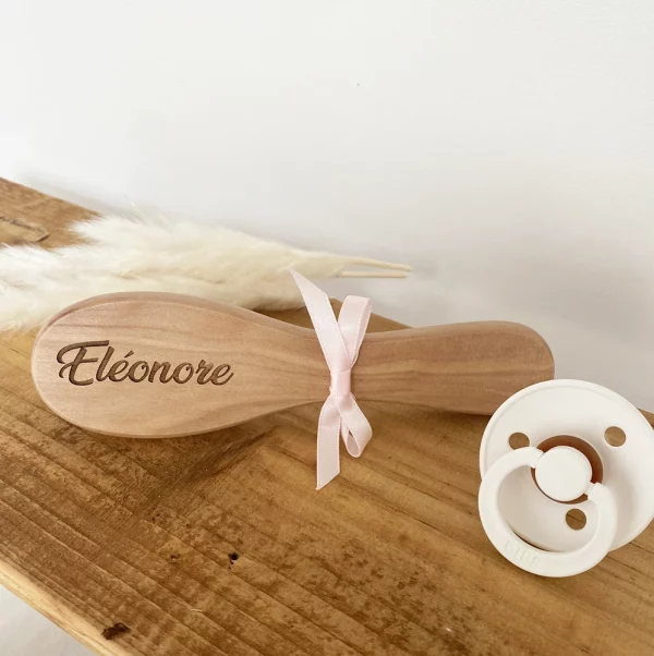 Brosse pour bébé personnalisée