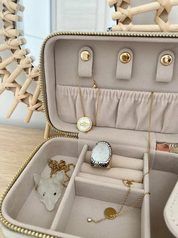 Boîte à bijoux velours – Image 2