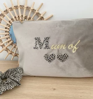 Trousse pour maman personnalisée