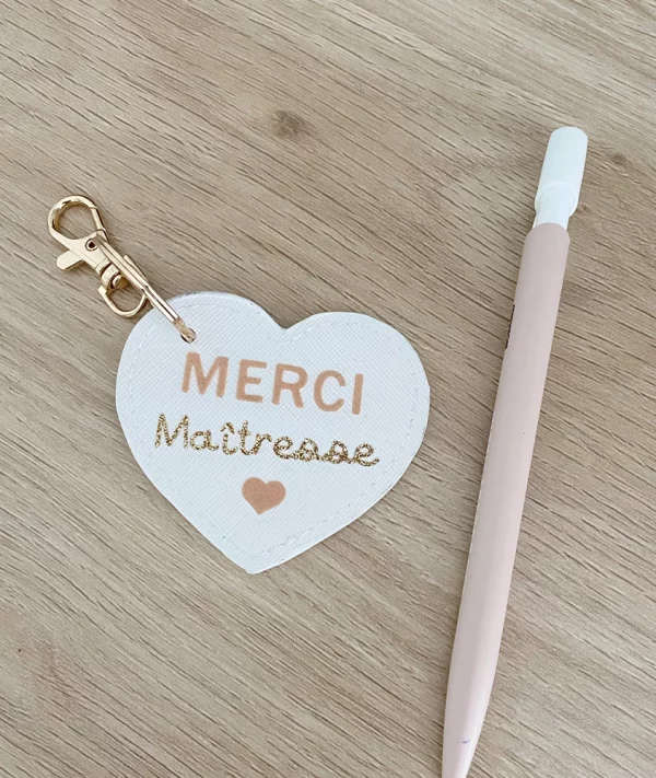 Cadeau personnalisé pour maîtresse