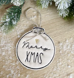 Déco de sapin personnalisable